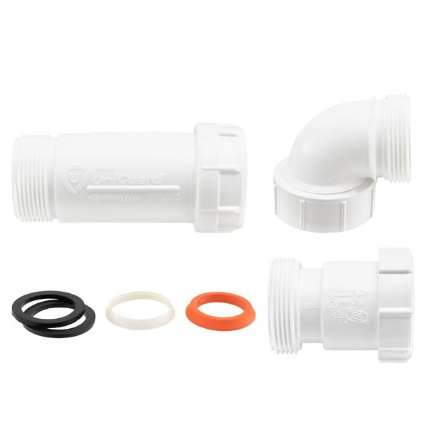 RecPro RV Waterless P-Trap Drain Valve Kit | Versatile and Compact Design