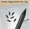 Tebbomp 6 Pcs Replacement Tips Compatible with Remarkable Paper Pro Pen, Replacement Nibs Compatible with Remarkable Marker Plus