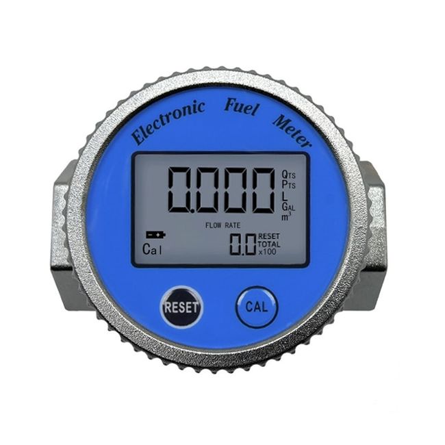 Water Quality Meter PH Meter Water Quality Test Diesel Gasoline Methanol Kerosene Water Turbine Flowmeter Electronic Turbo Digital Display Liquid Meter, [01] DN20-6 points