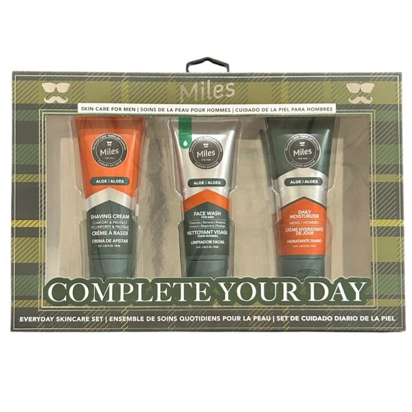Miles Skin Care For Men 3 Pack