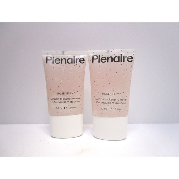 PLENAIRE ROSE JELLY GENTLE MAKEUP REMOVER 1 OZ 2 PC LOT