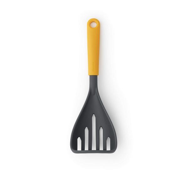 Brabantia 122866 Tasty+ Potato Masher Plus Spoon, Honey Yellow