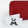 Azeeda 'Panda Eating' Compact/Travel/Pocket Makeup Mirror (CM00001540)