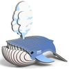 EUGY Eco-Friendly 3D Paper Puzzle (Whale)