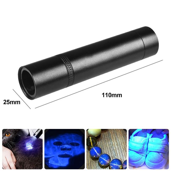 1/2pcs Mini Thin Flashlight Tactical Police Shoulder Light USB