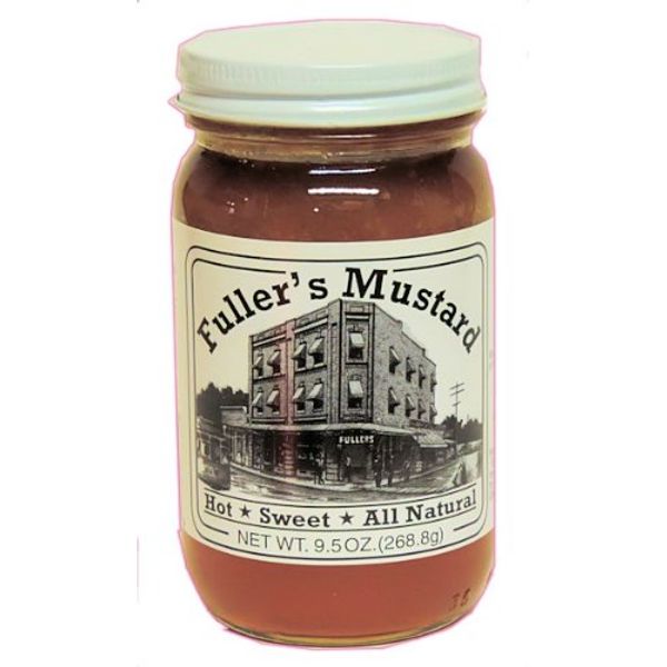 Fuller's Mustard - All Natural Sweet & Spicy Mustard with 4 simple ingredients (6 pack - 9.5 oz. per jar)