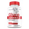 Gluco Advance Capsules, Max Strength Blood Support Supplement (2 Pack)