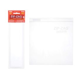 Zip-Zag BLACK 50 Half Pound Bags - Airtight Bags, Resealable, Reusable,  Anti-Puncture, Washable, Food Safe, Treated for no Static, for Dry Herbs  and