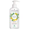 ATTITUDE Liquid Hand Soap, Plant- and Mineral-Based Formula, Vegan & Cruelty-free Personal Care Products, Lemon Leaves, 16 Fl Oz