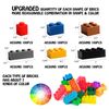 3 otters 1,000PCS Building Bricks Bulk, Classic Building Blocks Set Basic uilding Bricks Kit Educational Toy for Kids 3-8