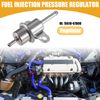 Partuto Fuel Injection Pressure Regulator - for Suzuki Silver Tone - 1 Pc
