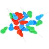 Needle Threaders 20 PCS Hand Sewing Plastic Brass Wire Gourd Shaped Needle Threaders Detector