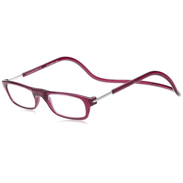 CliC Readers Reading Glasses (Thin Lens, Blue Light Reduction Lens, Non-Corrective Lens)