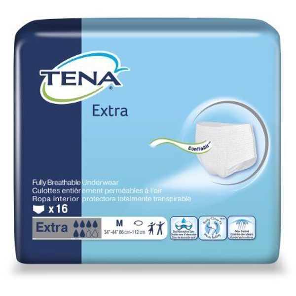 TENA Plus Pull On Medium Disposable Heavy Absorbency Adult Absorbent Underwear