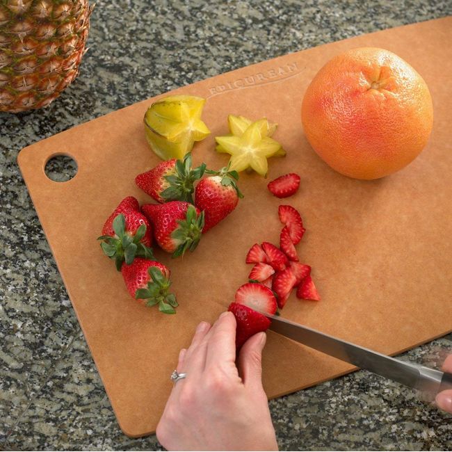 Kitchen Series 8 x 6 Cutting Board - Natural 001-080601, Epicurean