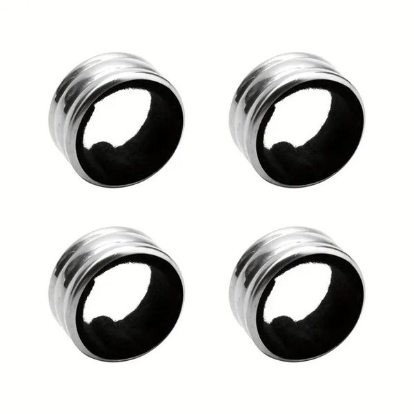 4 Pcs Wine Bottle Drip Collar, Wine Accessories, Wine Bottle Collar Wine Drip Ring, Wine Drip Rings, Stainless Steel Wine Bottle Collars Drip Ring