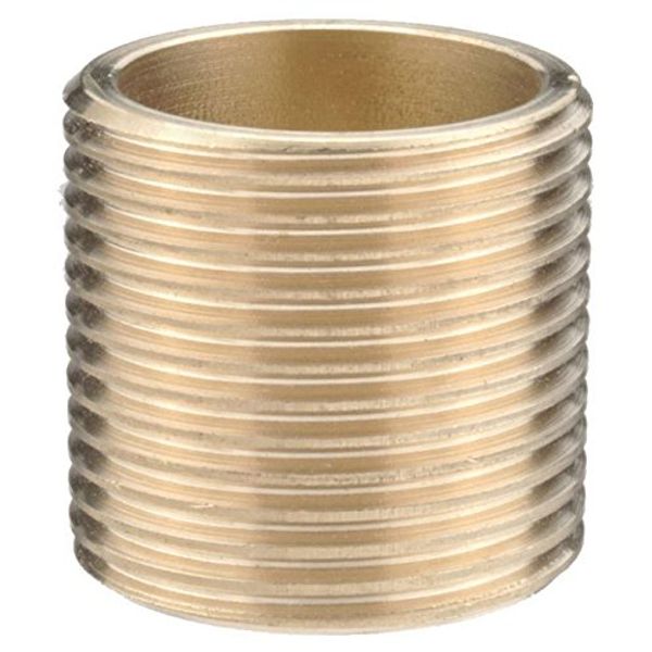 3/4" Brass Running Nipple - Pack of 2