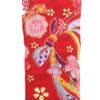 Leaf Cat Matching Japanese Pattern Scrunchie Cherry Blossom Red Pattern for Cat Owners