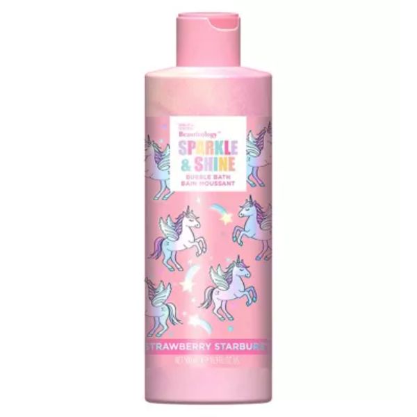 Baylis & Harding Beauticology Sparkle & Shine Strawberry Starburst Bubble Bath 500ml