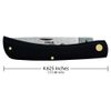 Case Sod Buster Pocket Knives, Jet-Black, Medium
