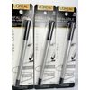 New (3) L'OREAL Infallible Pro-Last Waterproof Eye Pencil - #880 Silver
