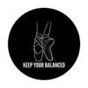 Halten Sie Ihr ausgewogen Ballerina Mutti PopSockets mit austauschbarem PopGrip