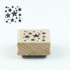 Art Stamps P305C Background and Border Solid Stars Stamp, Black