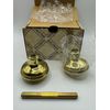 Baldwin 0500-030 Knob One Pair  Brass KNOBS ONLY