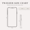 Tweezerman Stainless Steel Slant Tweezer - Eyebrow Tweezers for Women and Men (Black)