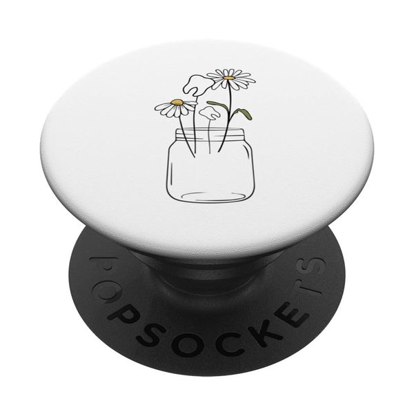 Dentist Flower Tooth Dental Assistant flower PopSockets Swappable PopGrip