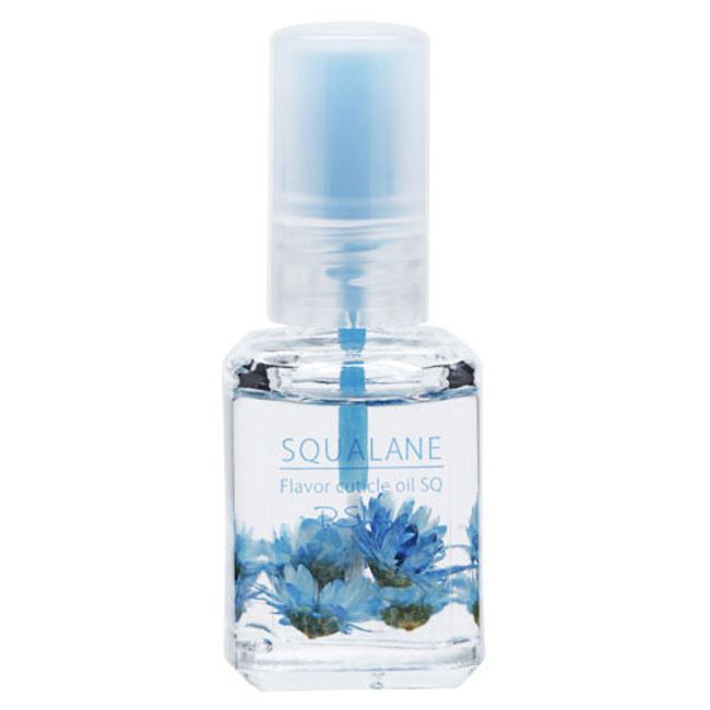 P.Shine Flavored Cuticle Oil with Dried Flowers 12ml Green Apple [Nekoposu not available] Nail supplies specialty store