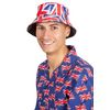 Wicked Costumes G.B Union Jack Retro Bucket Hat