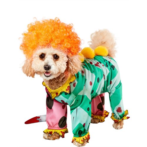 Rubies Clown Pet Costume for Dogs or Cats, Medium