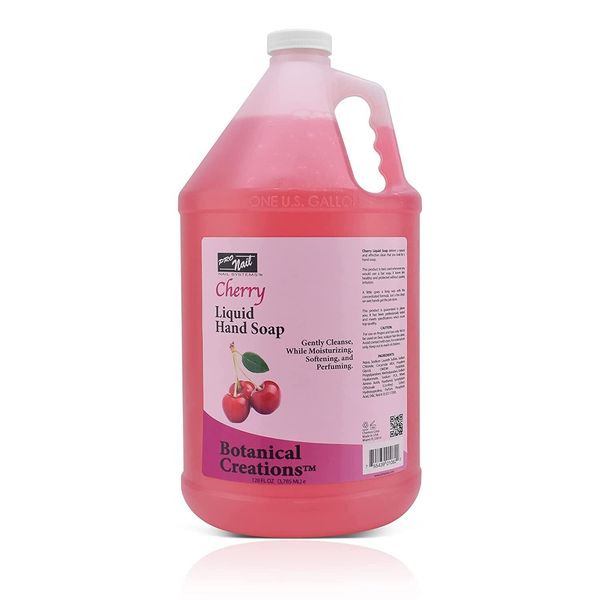 4 Gallons ProNail Liquid Hand Soap Refill - Cherry Gallon