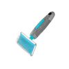 Masterclip Flat Head Hard Pin Slicker Brush - Suitable For Grooming Small Dogs & Pets (SMALL)