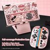 GeekShare Full Protective Case Compatible with Switch 2 (2025), Anti-Scratche and Shock-Absorption Hard PC Shell for Switch 2 Game Console - Gothic Bunny