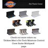 Dickies Men's Dri-tech Moisture Control Crew Socks Multipack, Essential Worker Brown (6 Pairs), Large