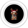 Christmas motif dog PopSockets PopGrip for MagSafe