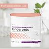 McKesson Maximum Breathable Underpads, Incontinence Bed Pads, Maximum Absorbency, 24 in x 36 in, 5 Count