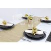 Toyland® 150cm x 33cm Gold Mesh Table Runner - Everyday / Christmas Tableware - Table Decorations
