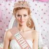 birthday girl rhinestone crown and sash