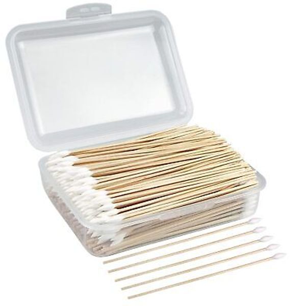 Hisopos De Algodon De 400 Piezas Para Limpieza De Precision 6 Pulgadas