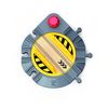 Hape Adjustable Rail Turntable – 6-Way Train Track Accessory with Rotating Knob for Big Engines