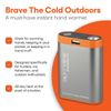 BoneView Electric Hand Warmer Emergency Power Bank with Flashlight - Portable...