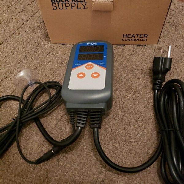 1 Bulk Reef Supply Aquarium Heater Controller 212309 -50 - 37.7 degrees celsius