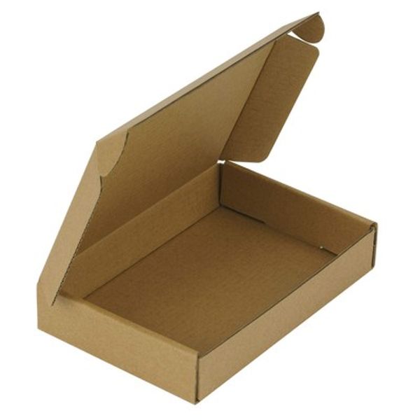 Recyclable Corrugated Box Small Box Mailers - 6" x 4" x 1" - Cardboard Box Pe...