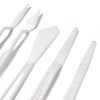 Artway Moulded Plastic Palette Knife Set - 5pcs,White
