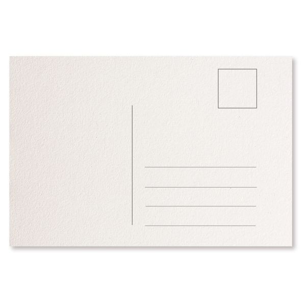 Sennelier Postcard Pad Watercolor Block, 1 Count (Pack of 1), White