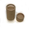 Empty Cardboard Deodorant Containers - 2.0 oz Push-up style, top-fill, reusable and biodegradable (6-Pack)