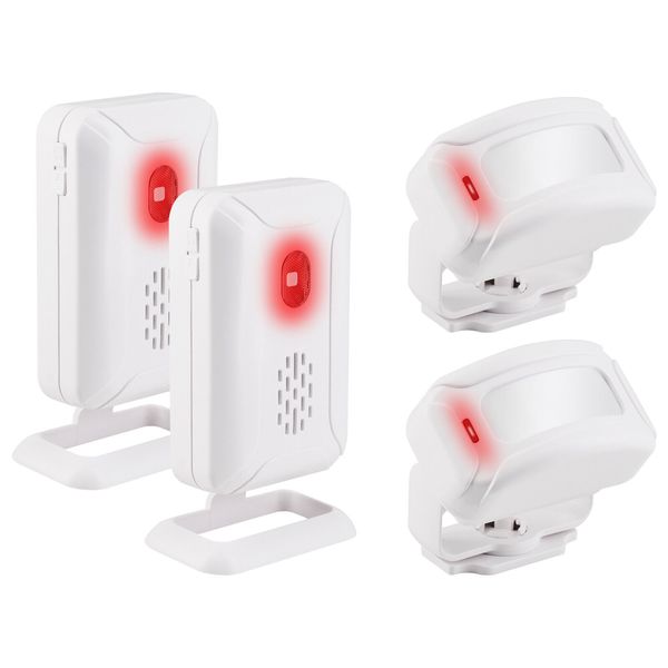 Home Security Wireless Indoor Welcome Alarm Doorbell PIR Motion Sensor Detectors